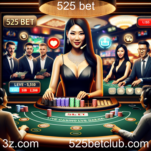 Jogos ao Vivo na 525 Bet: A Experiência de Cassino em Tempo Real